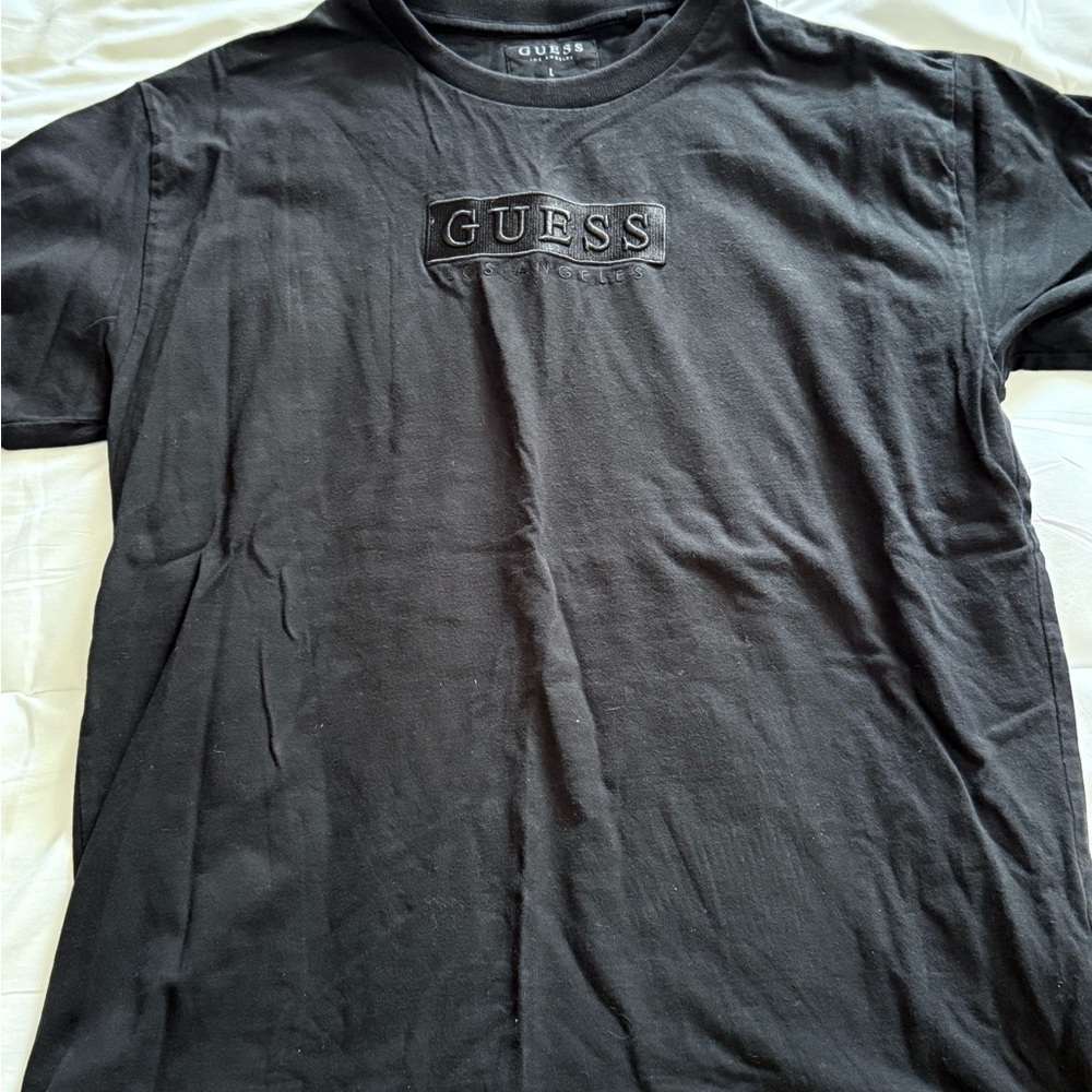 Guess Black Short Sleeve Tee Tshirt